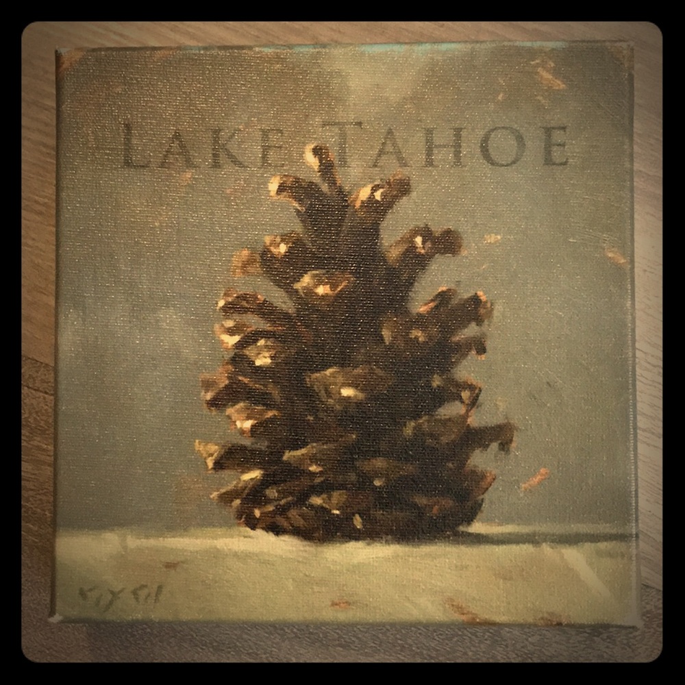Lake Tahoe canvas